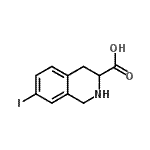 CAS#: 228728-13-0, 7-Iodo-1,2,3,4-Tetrahydro-3-Isoquinolinecarboxylic Acid