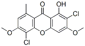 CAS#: 22905-22-2, 2,5-Dichloro-1-Hydroxy-3,6-Dimethoxy-8-Methyl-Xanthen-9-One
