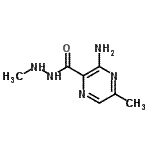 CAS#: 22918-44-1, 3-Amino-N',5-Dimethyl-2-Pyrazinecarbohydrazide