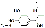 CAS 登录号：22930-85-4， 4-[2-(乙基氨基)-1-羟基丙基]邻苯二酚盐酸盐