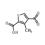 CAS#: 229343-07-1, 3-Methyl-4-Nitro-2-Thiophenecarboxylic Acid