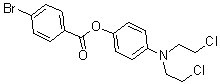 CAS 登录号：22953-53-3， 4-[二(2-氯乙基)氨基]苯基 4-溴苯甲酸酯