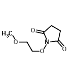 CAS 登录号：229963-49-9， 1-(2-甲氧基乙氧基)-2,5-吡咯烷二酮
