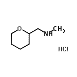 CAS#: 23008-93-7, N-Methyl-1-(Tetrahydro-2H-Pyran-2-Yl)Methanamine Hydrochloride (1:1)