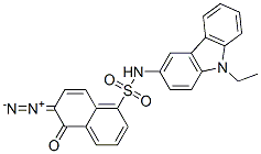 CAS#: 23034-56-2, 6-Diazo-N-(9-Ethyl-9H-Carbazol-3-Yl)-5,6-Dihydro-5-Oxo-1-Naphthalenesulfonamide