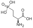 CAS 登录号：23052-81-5， (2S)-2-氨基-4-膦酰-丁酸
