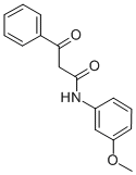 CAS 登录号：23058-90-4， N-(3-甲氧基-苯基)-3-氧代-3-苯基-丙酰胺