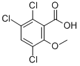 CAS 登录号：2307-49-5， 2,3,5-三氯-6-甲氧基苯甲酸