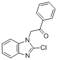 CAS#: 23085-45-2, 2-(2-Chloro-1H-Benzimidazol-1-Yl)-1-Phenylethanone