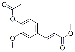 CAS#: 2309-08-2, Methyl 3-(4-Acetyloxy-3-Methoxyphenyl)Prop-2-Enoate