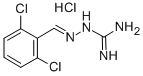 CAS 登录号：23113-43-1， 胍那苄盐酸盐