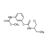 CAS#: 23121-99-5, 3-[(Methoxycarbonyl)Amino]Phenyl (1-Chloro-2-Butanyl)Carbamate