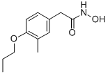 CAS 登录号：23142-39-4， 2-(4-丙氧基-3-甲基苯基)乙酰氧肟酸