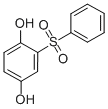 CAS 登录号：23156-75-4， 2-(苯磺酰基)-1,4-苯二酚