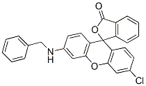CAS#: 23160-51-2, 6-(Benzylamino)-3-Chlorospiro(Isobenzofuran-1(3H)-9(9H)-Xanthene)-3-One