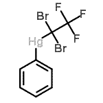 CAS 登录号：231630-91-4， (1,1-二溴-2,2,2-三氟乙基)(苯基)汞