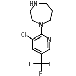 CAS 登录号：231953-40-5， 1-[3-氯-5-(三氟甲基)-2-吡啶基]-1,4-二氮杂环庚