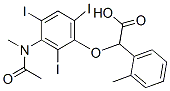 CAS#: 23197-57-1, 2-[3-(N-Methylacetylamino)-2,4,6-Triiodophenoxy]-2-(o-Tolyl)Acetic Acid
