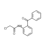 CAS#: 23207-75-2, N-(2-Benzoylphenyl)-2-Chloroacetamide