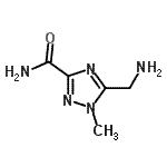 CAS#: 232280-82-9, 5-(Aminomethyl)-1-Methyl-1H-1,2,4-Triazole-3-Carboxamide