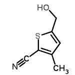 CAS#: 232281-11-7, 5-(Hydroxymethyl)-3-Methyl-2-Thiophenecarbonitrile