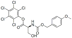 CAS#: 23234-97-1, Pentachlorophenyl N-[[(4-Methoxyphenyl)Methoxy]Carbonyl]-L-Serinate