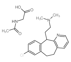 CAS 登录号：23256-09-9， 氯西拉敏乙酰甘氨酸盐