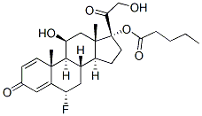 CAS#: 23257-44-5, 6alpha-Fluoro-11beta,17,21-Trihydroxypregna-1,4-Diene-3,20-Dione 17-Valerate