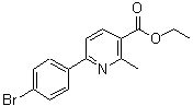 CAS#: 23258-01-7, Ethyl 6-(4-Bromophenyl)-2-Methylnicotinate