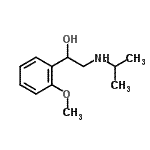 CAS#: 23299-28-7, 2-(Isopropylamino)-1-(2-Methoxyphenyl)Ethanol