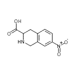 CAS#: 233272-36-1, 7-Nitro-1,2,3,4-Tetrahydro-3-Isoquinolinecarboxylic Acid