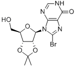 CAS 登录号：23339-40-4， 8-溴-2',3'-O-(1-甲基乙亚基)-肌苷
