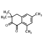 CAS#: 23342-28-1, 3,3,6,8-Tetramethyl-3,4-Dihydro-1,2-Naphthalenedione