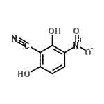 CAS#: 233585-04-1, 2,6-Dihydroxy-3-Nitrobenzonitrile