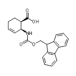 CAS#: 233600-20-9, (1R,2S)-2-{[(9H-Fluoren-9-Ylmethoxy)Carbonyl]Amino}-3-Cyclohexene-1-Carboxylic Acid