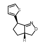 CAS#: 233606-26-3, (3aR,6R)-6-(2-Thienyl)-3A,4,5,6-Tetrahydro-3H-Cyclopenta[c][1,2]Oxazole