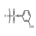 CAS 登录号：23375-12-4， 1,1,1-三氟-N-(3-羟基苯基)甲烷磺酰胺