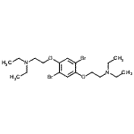 CAS#: 233753-19-0, 2,2'-[(2,5-Dibromo-1,4-Phenylene)Bis(Oxy)]Bis(N,N-Diethylethanamine)
