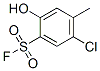 CAS 登录号：23378-97-4， 5-氯-2-羟基-4-甲基苯磺酰氟