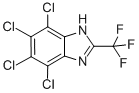 CAS#: 2338-29-6, 4,5,6,7-Tetrachloro-2-(Trifluoromethyl)-1H-Benzimidazole