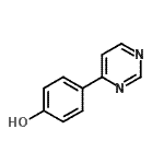 CAS#: 23380-78-1, 4-(4-Pyrimidinyl)Phenol