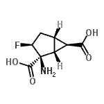 CAS#: 234085-19-9, (1R,2S,3S,5S,6R)-2-Amino-3-Fluorobicyclo[3.1.0]Hexane-2,6-Dicarboxylic Acid