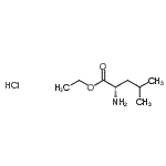 CAS 登录号：23420-04-4， 乙基L-亮氨酸酯盐酸盐(1:1)