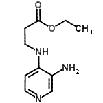 CAS 登录号：234450-53-4， 乙基N-(3-氨基-4-吡啶基)-beta-丙氨酸酯