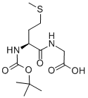 CAS 登录号：23446-03-9， N-[(1,1-二甲基乙氧基)羰基]-L-蛋氨酰-甘氨酸