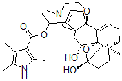CAS 登录号：23509-21-9， 箭毒蛙毒素 A 20-(2,4,5-三甲基-1H-吡咯-3-羧酸酯)