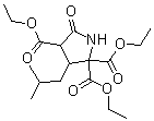 CAS 登录号：2351-95-3， 3-(2-甲基丙基)-5-氧代吡咯烷-2,2,4-三羧酸三乙酯