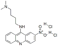 CAS 登录号：23541-82-4， 9-((4-(二甲基氨基)丁基)氨基)-2-硝基吖啶二盐酸盐