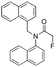 CAS 登录号：23554-63-4， 2-氟-N-(1-萘基)-N-(1-萘基甲基)乙酰胺