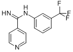 CAS#: 23565-12-0, N-[3-(Trifluoromethyl)phenyl]-4-Pyridinecarboximidamide